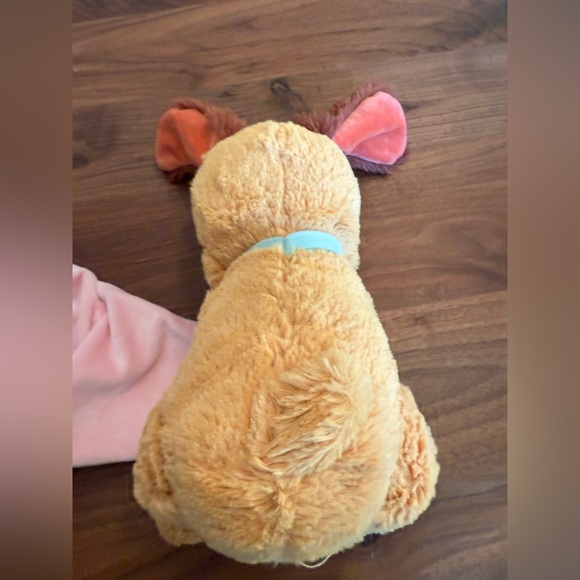 Disney Parks Babies Plush LADY & Tramp Baby Dog in Blanket Pouch Stuffed Toy. - Picture 6 of 8